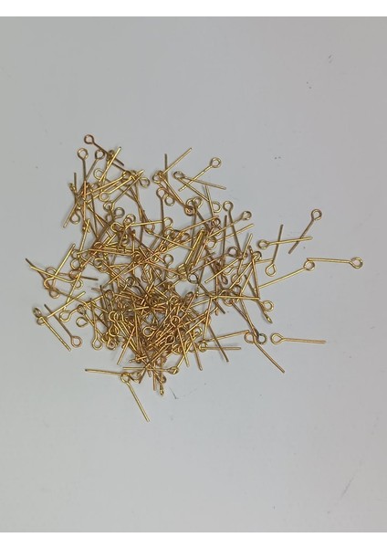 Nikel Kaplama Halkalı Takı Çivisi Sarı 1 kg 18MM