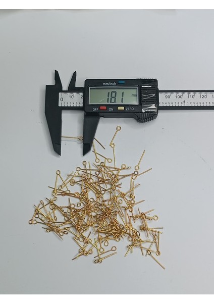 Nikel Kaplama Halkalı Takı Çivisi Sarı 1 kg 18MM fırsatları