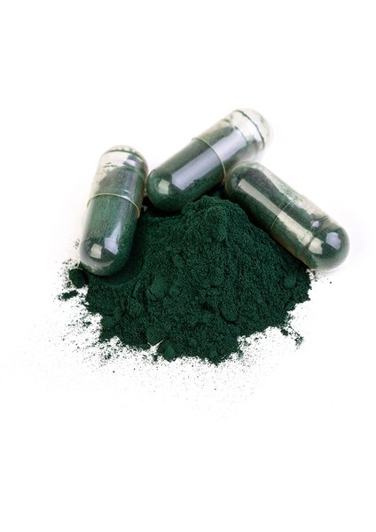 Spirulina İçeren Kapsül Takviye Edici Gıda