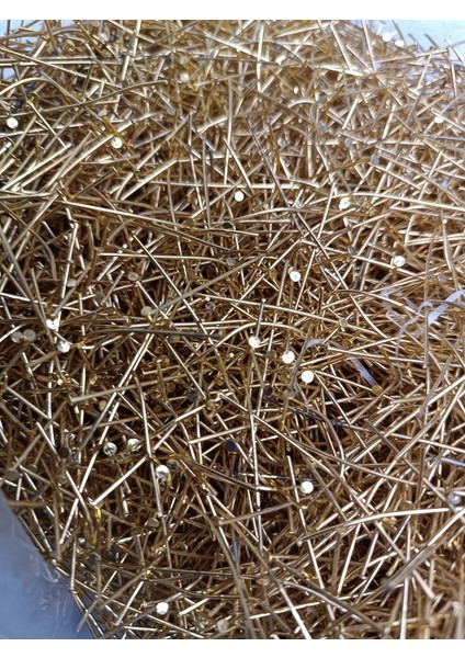 Nikel Kaplama Düz Takı Çivisi Sarı 1kg 50MM modelleri