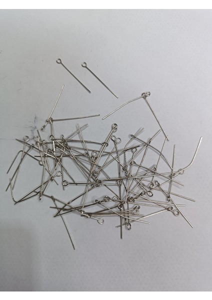 Nikel Kaplama Halkalı Takı Çivisi 1 kg 35MM