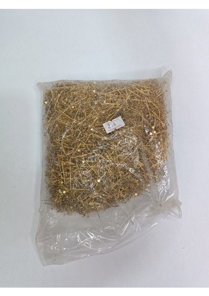 Nikel Kaplama Düz Takı Çivisi Sarı 1kg 24MM indirimleri