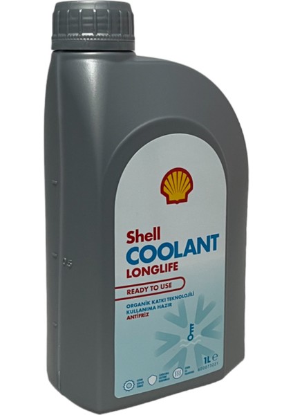 Coolant Longlife 4 Mevsimlik Kırmızı Antifriz 1 Litre 2 Adet