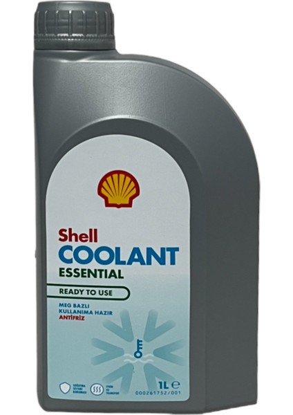 Coolant Essential 4 Mevsimlik Mavi Antifriz 1 Litre 2 Adet