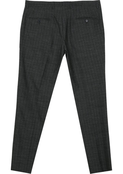 Normal Bel Normal Paça Regular Fit Siyah Erkek Pantolon PN1014200150