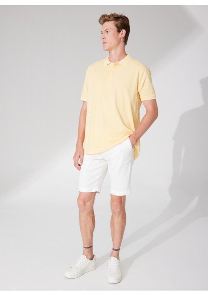 Polo Yaka Sarı Erkek T-Shirt 4A9000000001 modelleri