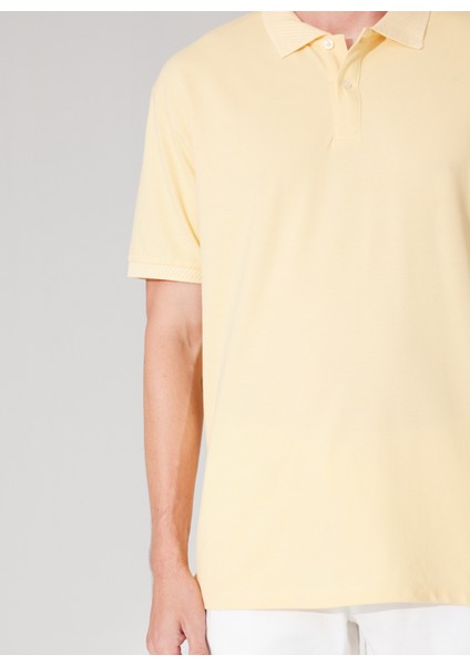 Polo Yaka Sarı Erkek T-Shirt 4A9000000001 fırsatları