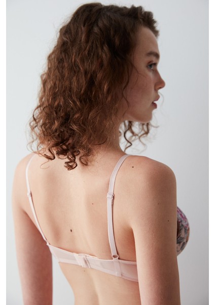 Intense Ekstra Push-Up Destekli Simli Pembe Sütyen modelleri