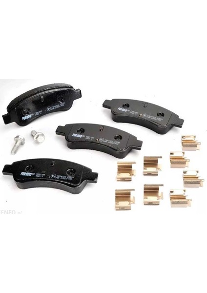 Citroen C-Elysee Ön Fren Balatası 2012-2022 Ferodo Takım