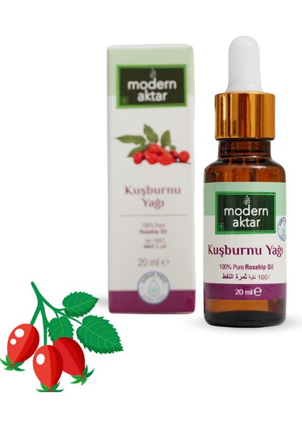 Doğal Kuşburnu Yağı 20 ml