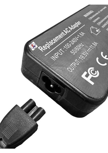 19.5 Volt 11.8 Amper Asus Adaptör 19.5 Volt 11.8 Amper 6.0 mm 3.7 mm Iğneli Adaptör