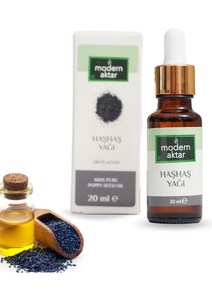 Doğal Haşhaş Yağı 20 ml