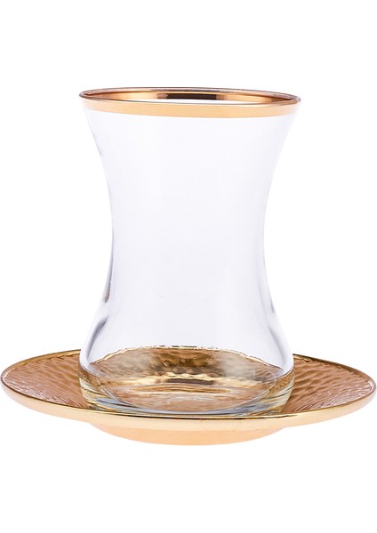 Nigar Tepsili 6 Kişilik 13 Parça Çay Seti 150 ml