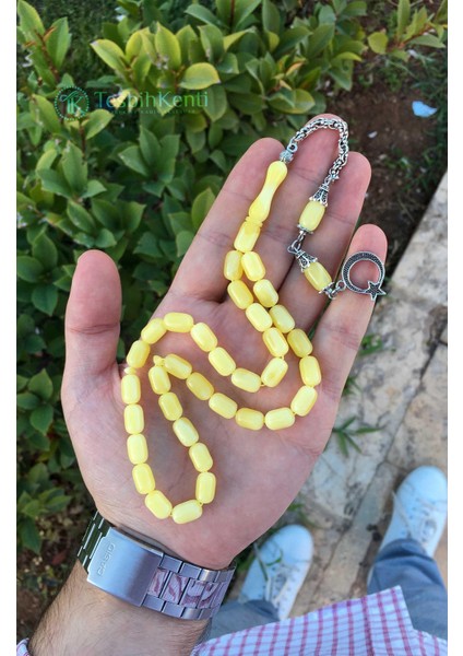 Güzel Çekimli Kapsül Tane Beyrut Damla Toz Kehribar Tesbih