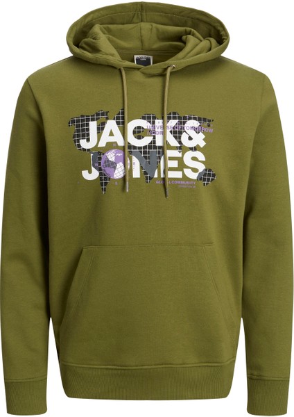 Jcodust Sweat Hood Sn Erkek Haki Sweatshirt 12240214-Olive indirimleri