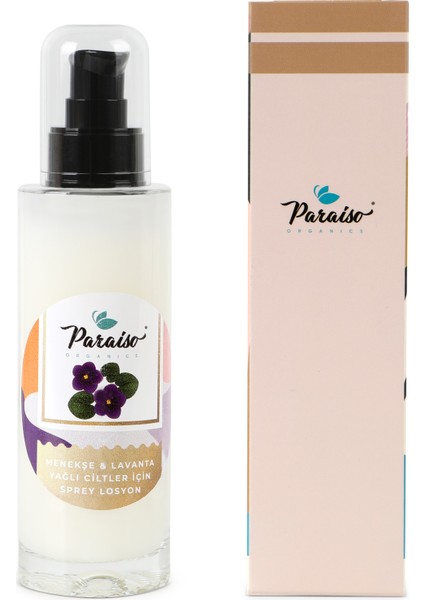 Menekşe & Lavanta Karma ve Yağlı Ciltler Için Yüz Losyonu 100 ml fiyatları