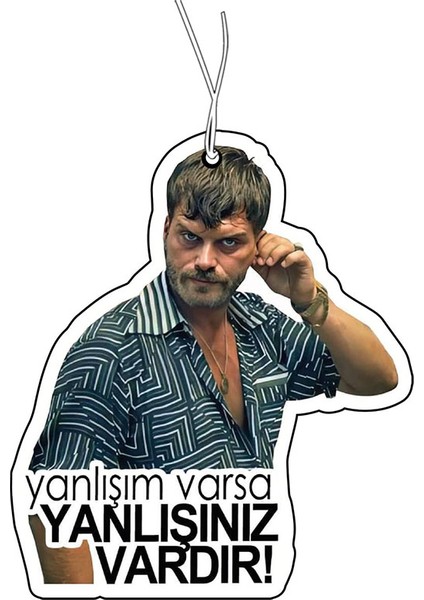 Kıvanç Tatlıtuğ Tasarımlı Dekoratif Oto Kokusu ve Aksesuarı