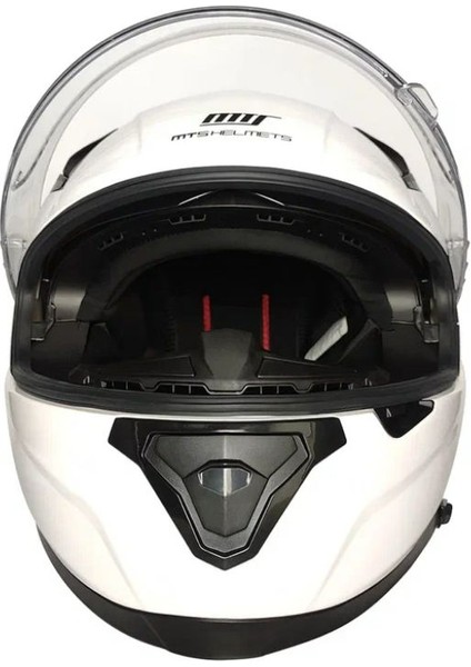 Motosiklet Sertfikalı Güneş Vizörlü Kask Full Face Beyaz Motor Kaskı fiyatları