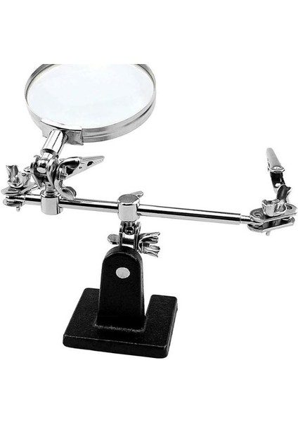 501 Masaüstü Mini Büyüteç Pcb Tutuculu 60MM 5 Diopter