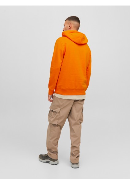Logolu Kapüşonlu Sweatshirt - Dust
