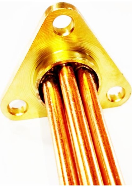 Kahvematik Isıtıcı Rezistans Üçgen Flanş Bakır 6000W indirimleri