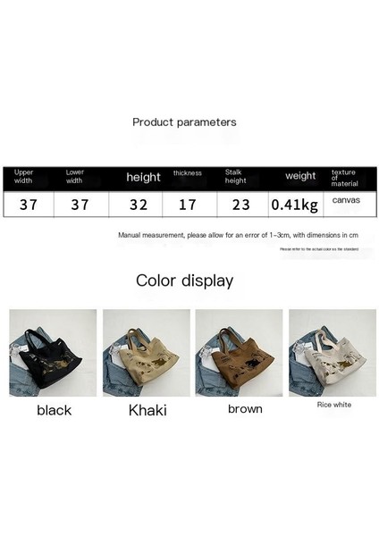 Büyük Kapasiteli Omuz Kanvas Çanta (Yurt Dışından) modelleri