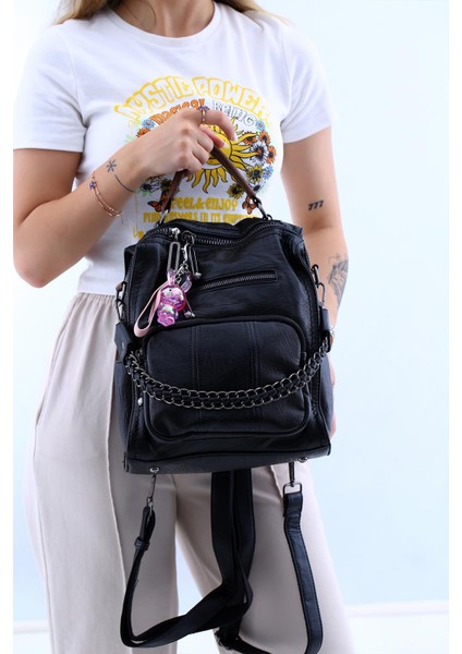 Matthewcox Kadın Sırt Çantası BYN1019 Siyah modelleri