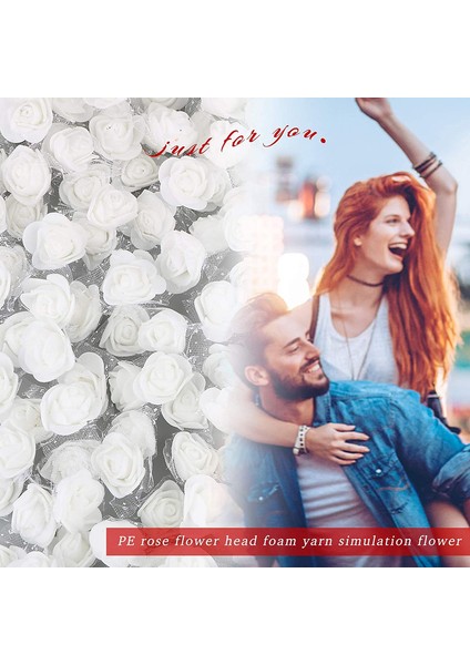500 Adet Yapay Köpük Çiçek Pe Tomurcukları Beyaz (Yurt Dışından) fırsatları