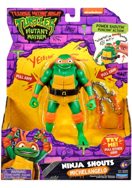 Tmnt Delüks Aksiyon Figürler Michelangelo 83350