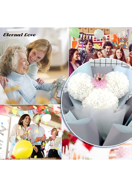 200 Yapay Köpük Çiçek Tomurcuğu Beyaz 2,5 cm (Yurt Dışından) indirimleri