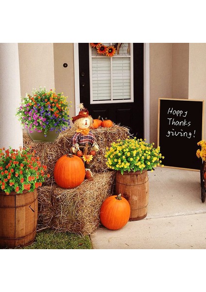 10 Adet Dış Mekan Yapay Çiçek 5 Renk (Yurt Dışından) indirimleri