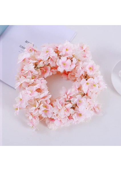 2 Paket Yapay Kiraz Çiçeği Kordon Çelenk Pembe Etli (Yurt Dışından) indirimleri