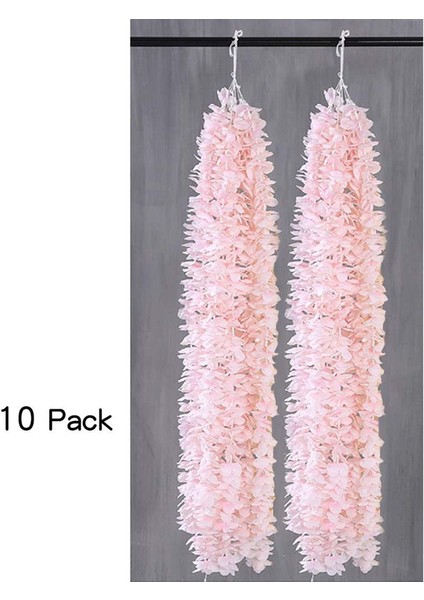 10 Adet 100 cm Ipek Yapay Çelenk Pembe (Yurt Dışından) fiyatları