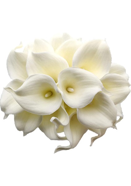 20 Adet Yapay Calla Lily Buketi (Yurt Dışından)