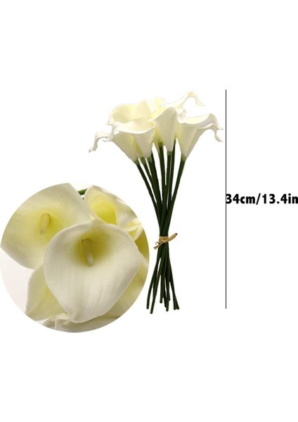 20 Adet Yapay Calla Lily Buketi (Yurt Dışından) fiyatları
