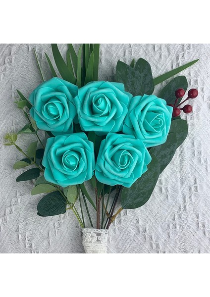 25 Adet Yapay Gül Köpüğü Tiffany Açık Mavi (Yurt Dışından) fiyatları