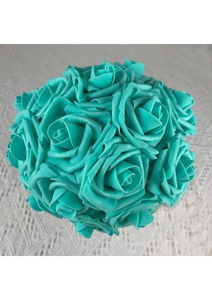 25 Adet Yapay Gül Köpüğü Tiffany Açık Mavi (Yurt Dışından) modelleri