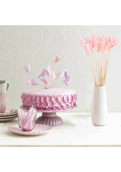 30 Adet Doğal Kurutulmuş Tavşan Çiçeği Kuyruğu Yapay Bitki Buketi Kurutulmuş Pembe (Yurt Dışından) indirimleri