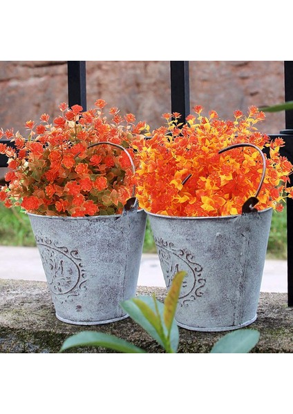 4 Adet Uv Işınlarına Dalı Asılı Yapay Bitki Çiçekleri Turuncu (Yurt Dışından) fiyatları