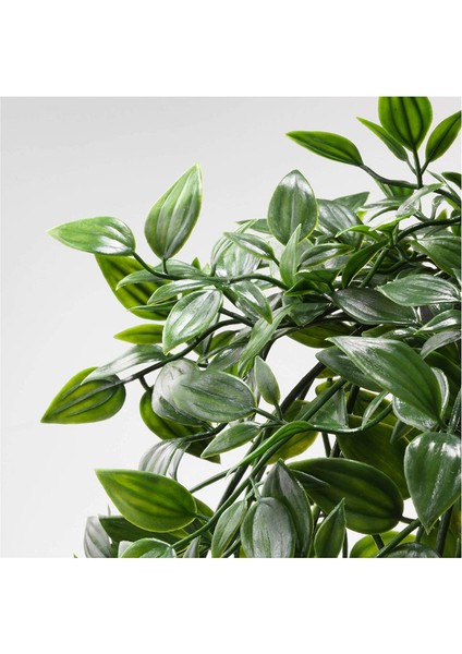 Iç ve Dış Mekanlar Için Asma Saksıda Yapay Bitki 9cm (Yurt Dışından) modelleri