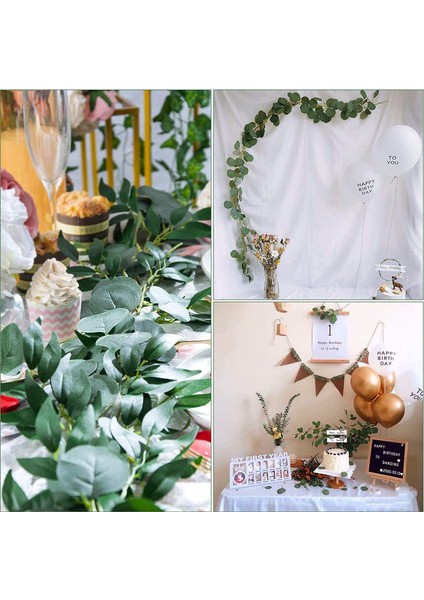 Asmak Için Yapay Okaliptüs Ipek Çelenkler Okaliptüs Hasır (Yurt Dışından) modelleri