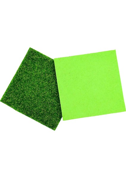 6 Parçalı Mini Simülasyon Yapay Modern Çim 15 X15 cm (Yurt Dışından) indirimleri