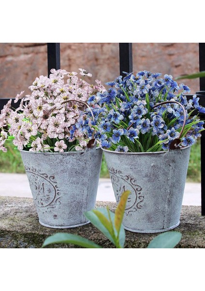 6 Adet Yapay Dekoratif Plastik Çiçek Beyaz (Yurt Dışından) fiyatları