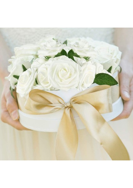 50 Adet Yapay Gül Çiçeği Beyaz (Yurt Dışından) fırsatları