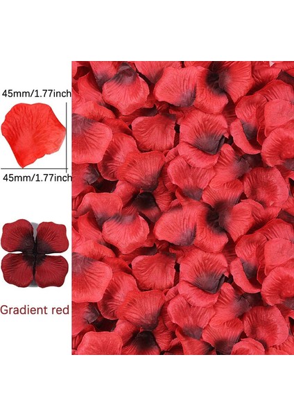 3000 Yapay Gül Yaprağı Siyah + Kırmızı (Yurt Dışından) modelleri