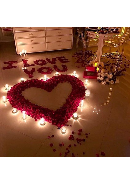 3000 Yapay Gül Yaprağı Siyah + Kırmızı (Yurt Dışından) indirimleri