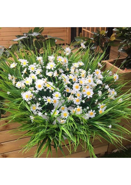 4 Adet Yapay Çiçek Papatya Beyaz (Yurt Dışından) fiyatları