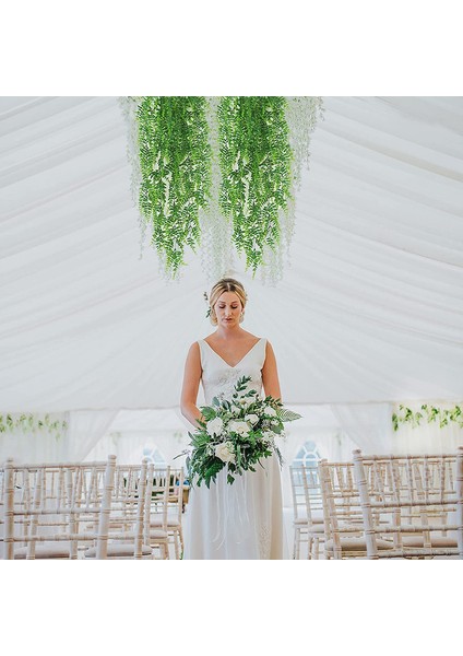 Four 80 cm Iç ve Dış Mekan Yapay Sarmaşıklar (Yurt Dışından) fırsatları