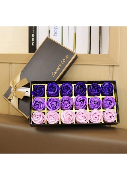 18 Adet Bitkisel Uçucu Yağlı Sabun Mor (Yurt Dışından) fiyatları