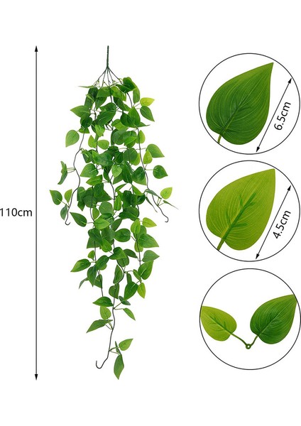 2'li Yapay Çiçek Çelenk Seti Yeşil (Yurt Dışından) modelleri